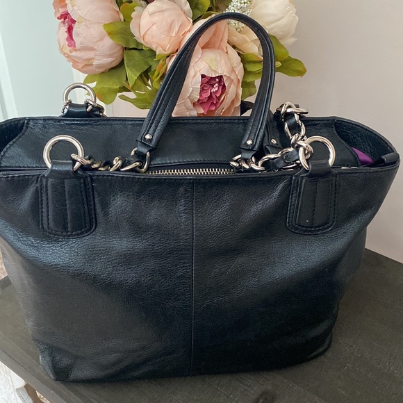 Coach Madison Leather Tote - Picture 5 of 11